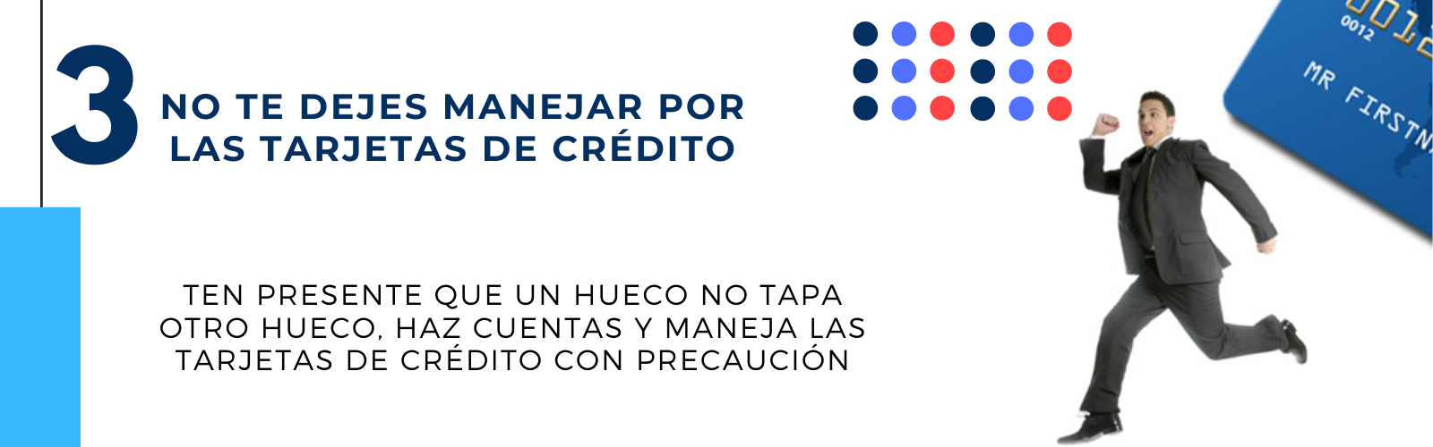 No te dejes manejar por las tarjetas de crédito